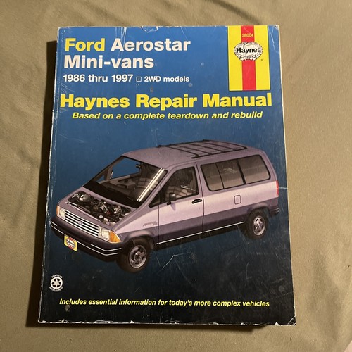 Haynes repair manual ford - repair, manual: