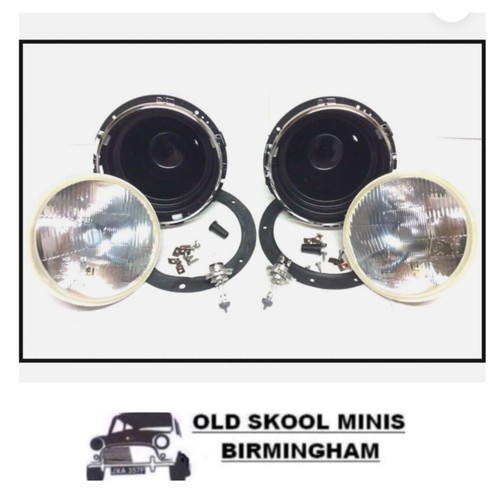 Classic mini headlight bowl - headlight,