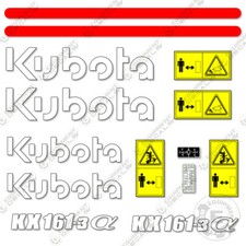 Fits Kubota KX161-3a Decal Kit