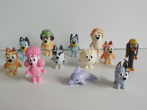 Bluey figures bundle genuine - figures,