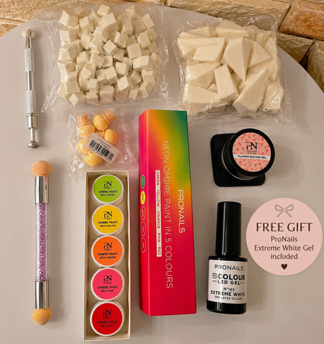 Pronails ombre paint colours - pronails,