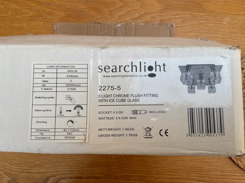 Searchlight 2275 ice cube - 2275-5, 5