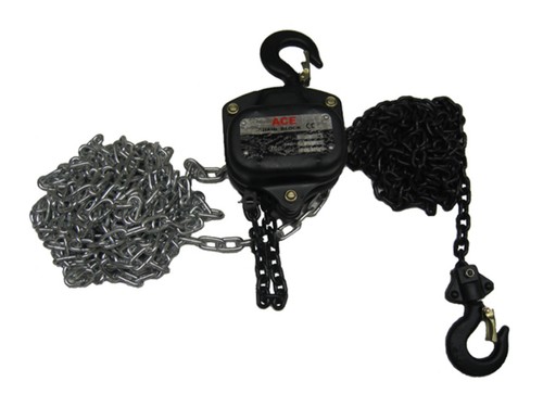 Lifting chain hoist block - chain,