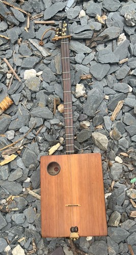 Cigar box stick dulcimer with - stick, dulcimer,