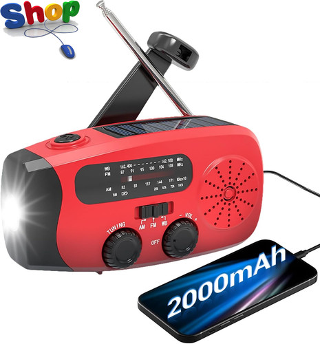 Wind solar radio emergency - up, radio,