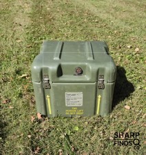 Hardigg Military Transit Case 18.5x18.5x15.5 OD Green Valve Foam 2-Slot Heavy