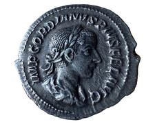 Gordian III AR Denarius (EF or
