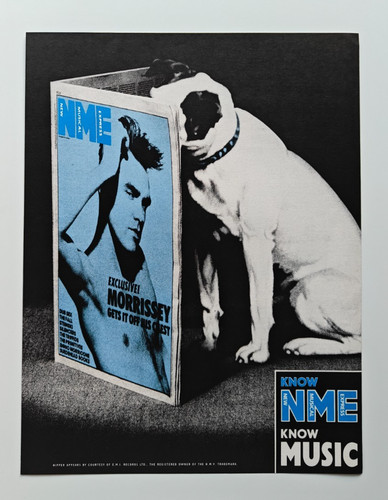 Nme magazine advert featuring - nme,
