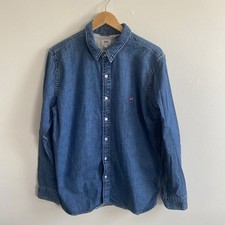 Levis Shirt Mens Large Blue