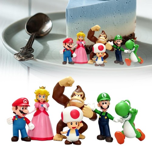 Super mario dinosaur figure - 6x,