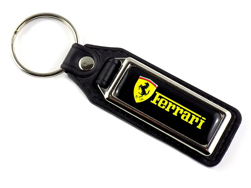 Ferrari black key fob - ferrari,