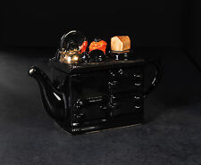 Carters of Suffolk Novelty Teapot  Black Bake Day Aga Full size