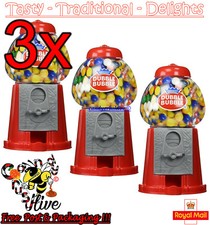 3 x Gumball Vending Machine