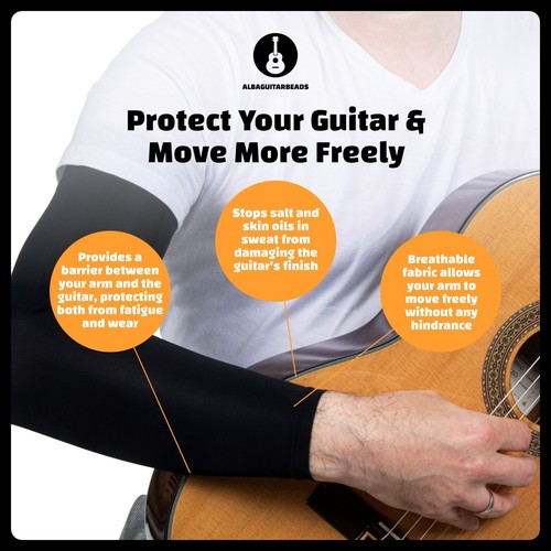 Alba guitar beads arm sleeves - guitar,