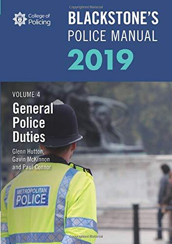 Blackstone police manuals - blackstone's,
