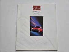 ROVER METRO GTA SALES BROCHURE