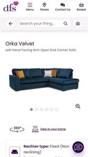 Orka Blue Velvet left hand