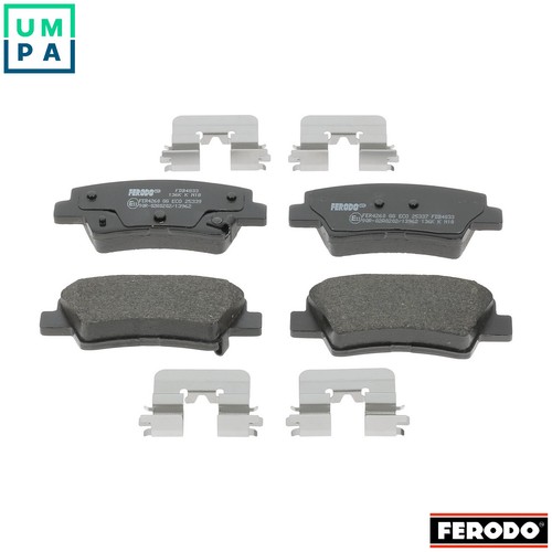 Brake pad set disc - pad,