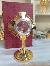 Catholic Brass Monstrance Holy