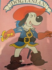 Intarsia Dogtanian - 5 Knitting Patterns Booklet Vintage