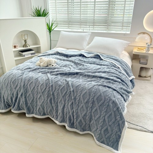 Large soft coral fleece - soft,