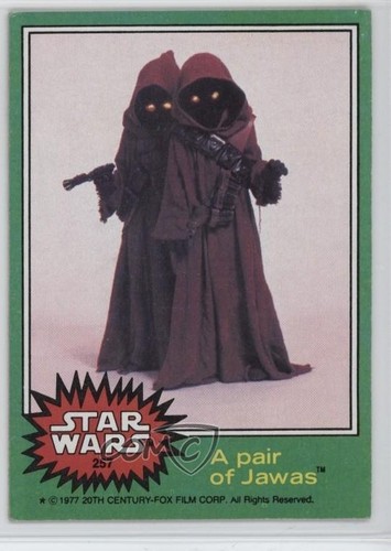 1977 topps star wars pair - a,