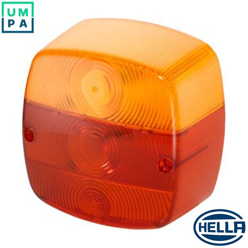 Lens tail light - light, assembly