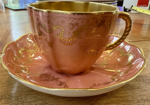Rare antique pink royal - rare,