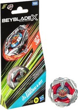 Beyblade X Single Pack - Steel Samurai 4-80T Booster Pack Spinning Battle Top