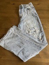 Denim Jeans Ripped Size 10