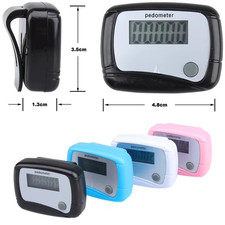 LCD Clip On Pedometer Step