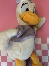 Disney Store Official Stamped Daisy Duck Soft Plush Toy
