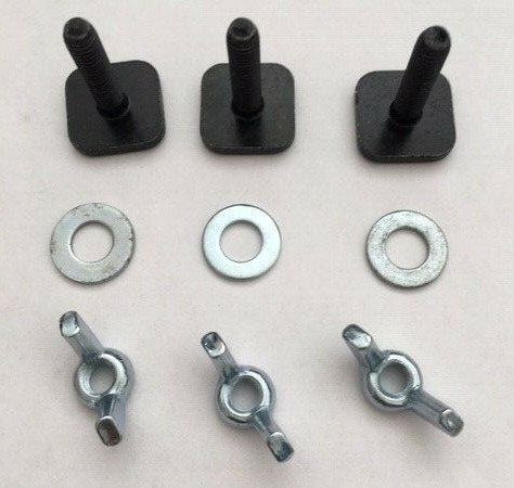 Track fixing bolts ski - t,