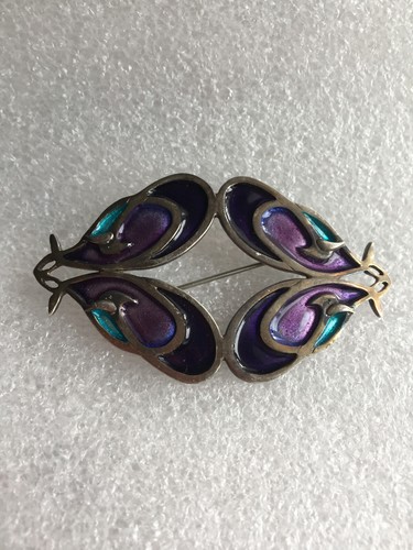 Brooch silver celtic vintage - celtic,