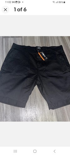 Breve black chino short - short,