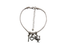 Hotwife Anklet 'I <3 COCK'