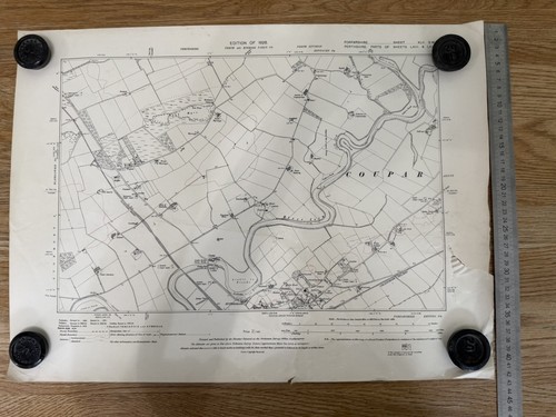 1926 ordnance survey sheet - os,