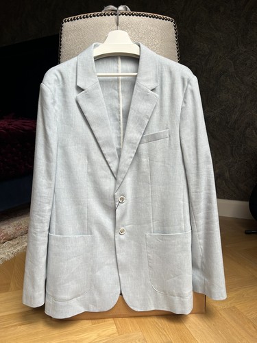 Zara linen blend blazer - blend,