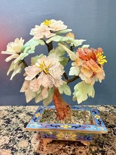 Vintage jade Rose Quartz Semi