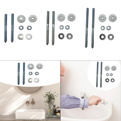 Wall mounted basin fixing kit - mounted,