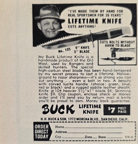 1948 print buck lifetime - ad,