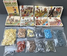 Collection Vintage Airfix HO-OO 1:72 Soldiers Ancient, WW2, British, German etc