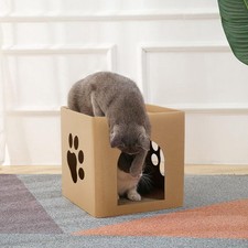 Large Cat Cardboard House