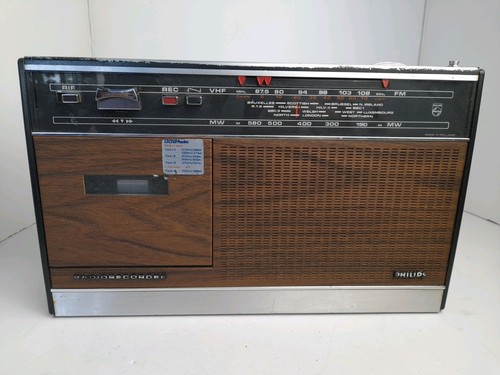 Vintage 1970s philips radio - 1970s,