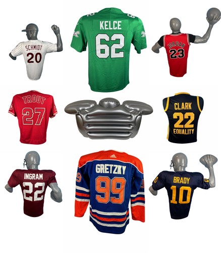 Inflatable jersey display - jersey,