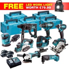 Makita 18V LXT 10 Piece Combo