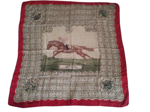Derby winners silk headscaf - derby,