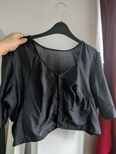 Indian Blouse Size 3XL Black