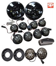 RHD Black Smoked LED Light