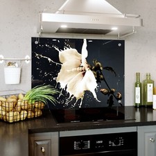 Glass Splashback Kitchen Tile